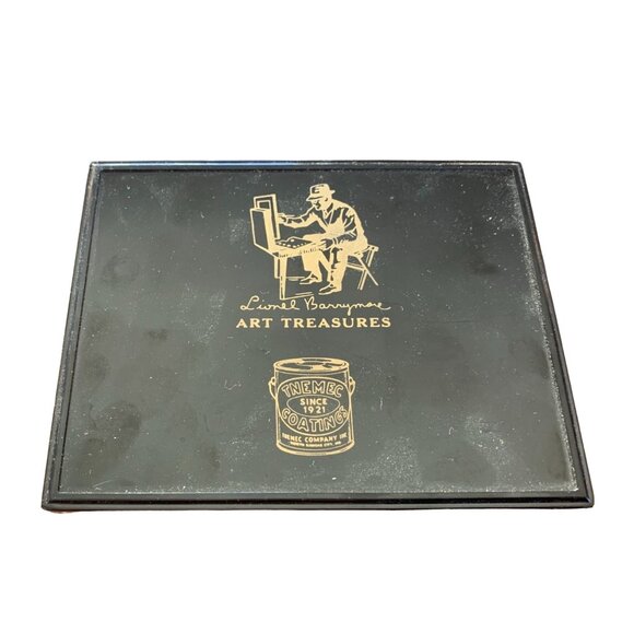 Vintage Playing Cards Lionel Barrymore Art Treasures Dual Card Deck in Box - Picture 1 of 7